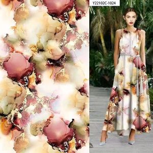 Vải in hoa HT-Y22102C-1024