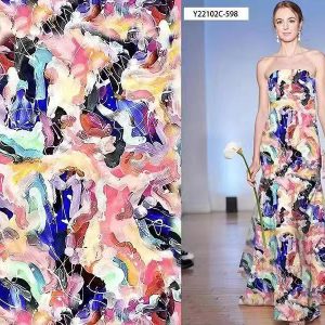 Vải in hoa HT-Y22102C-598